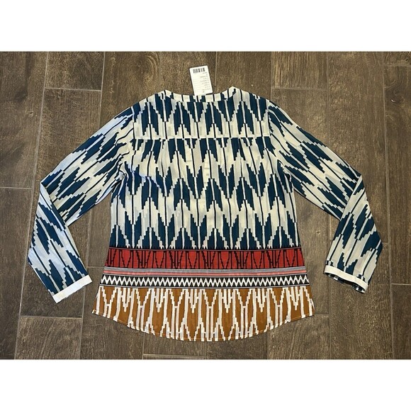 NWT - Maeve By Anthropologie - Sheer Womens  Top - Size 6 - Picture 2 of 7